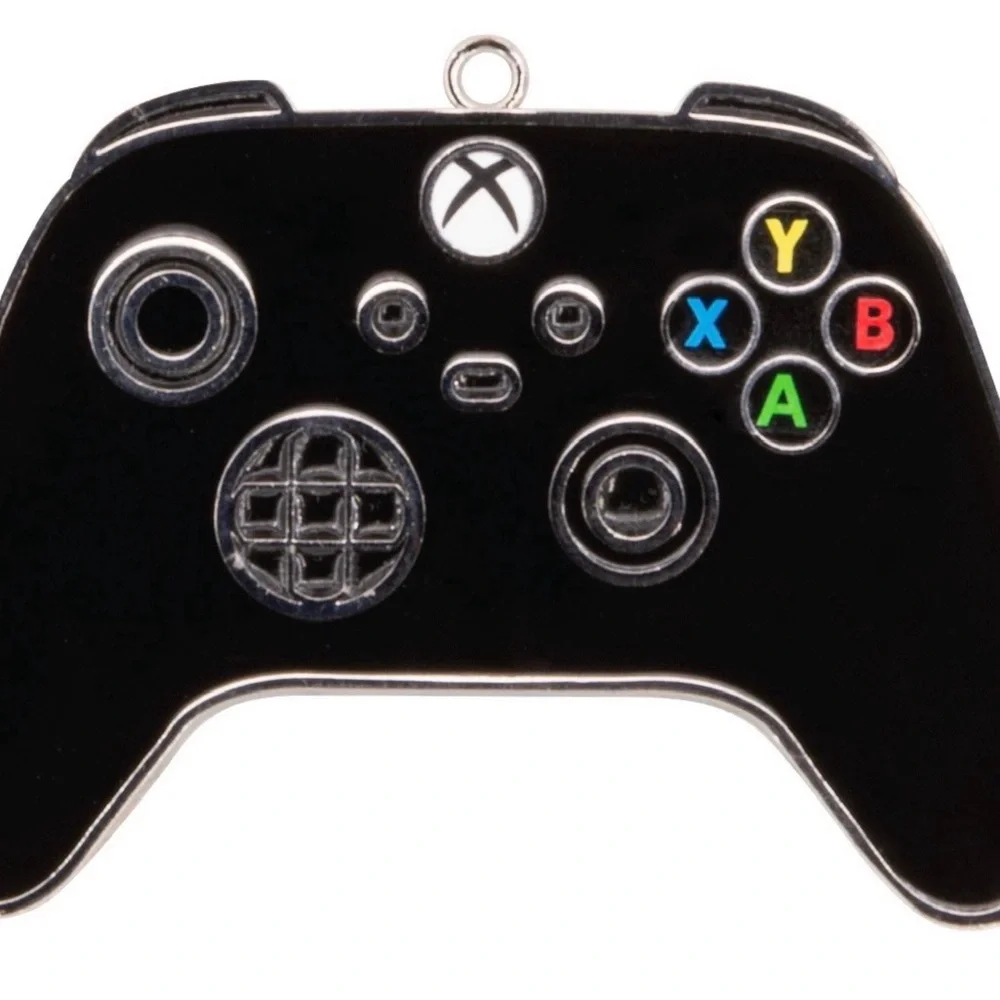 Hallmark “XBOX Black Video Game Controller” Metal Christmas Ornament (NWT)